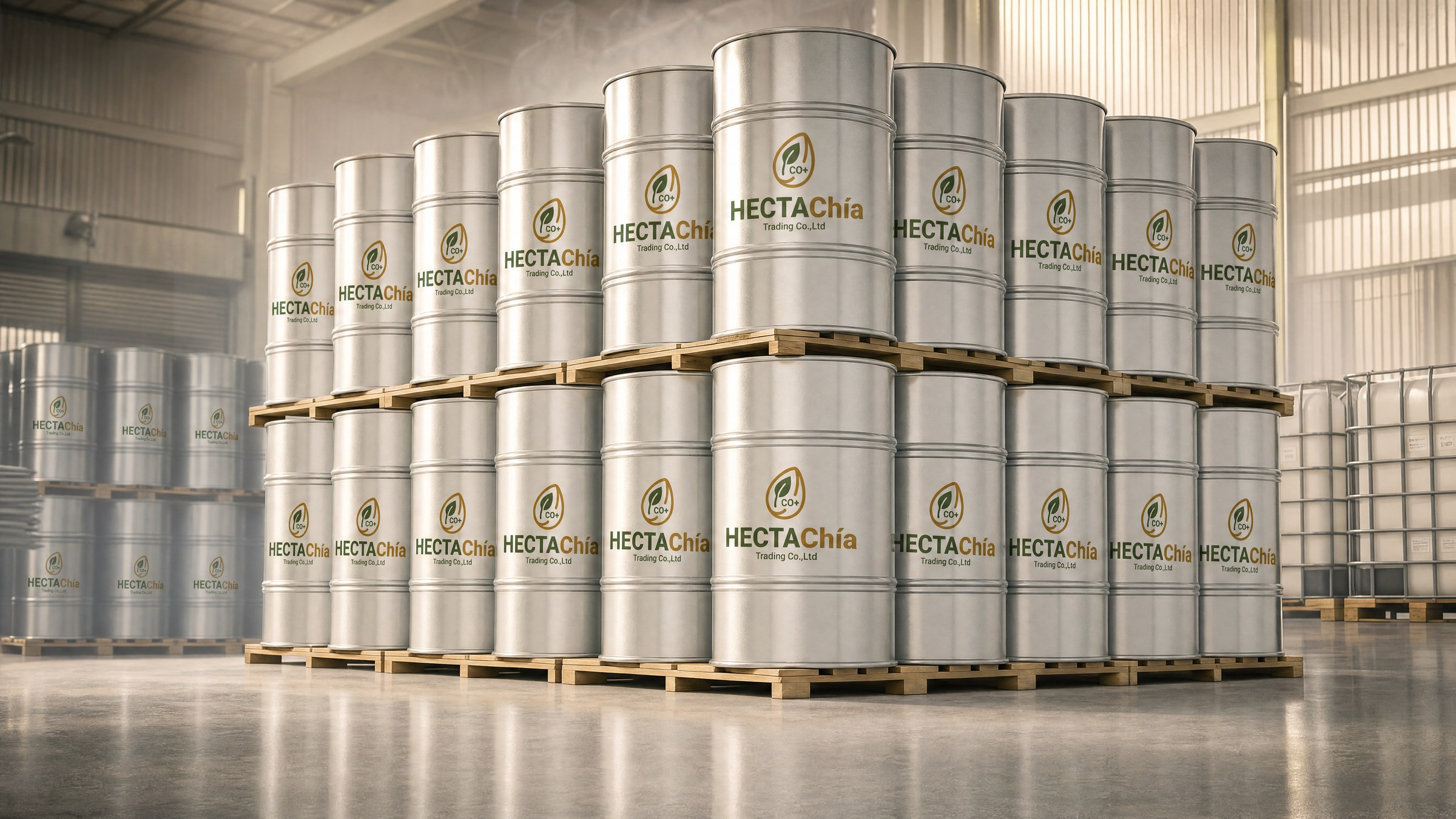 Food-grade stainless drums · 200L