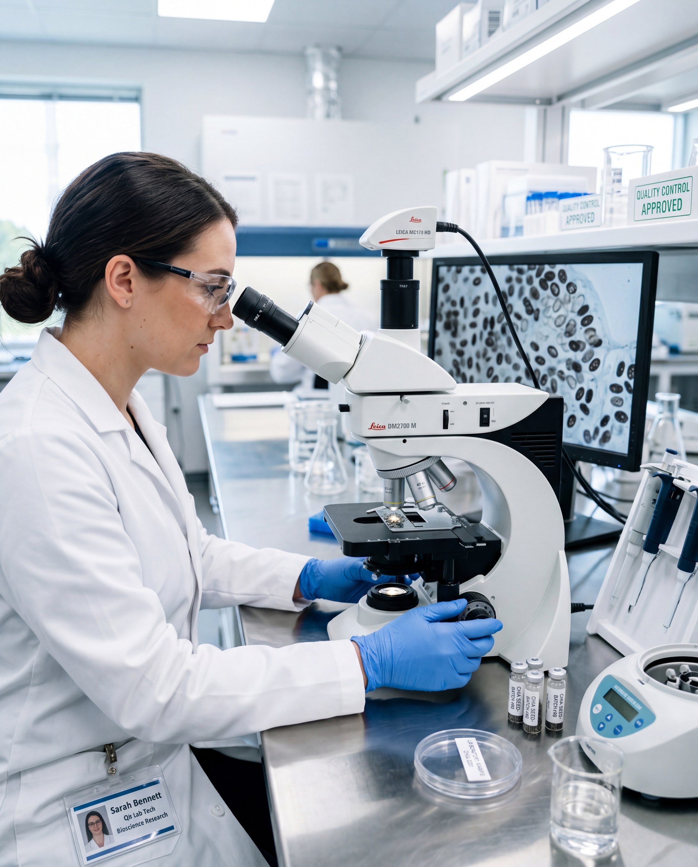 Quality lab · sample-tested